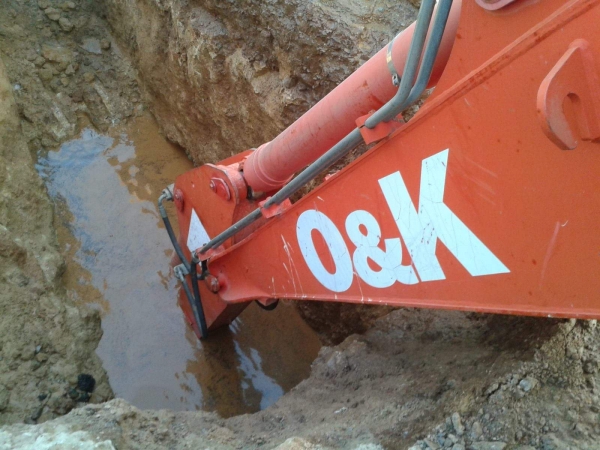 Drainage works